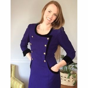 Emanuel Ungaro Parallele Paris Sailor VTG Dress